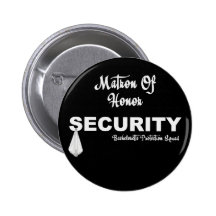 KRW Bachelorette Protection Squad Pinback Buttons