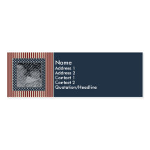 KRW Custom Photo Patriotic Profile Card Business Card Templates