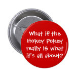 KRW Funny Hokey Pokey Joke Pins