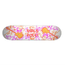 KRW Girls Rock Guitar Grunge Skate Deck