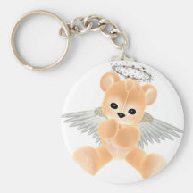 KRW Guardian Angel Bear Keychain