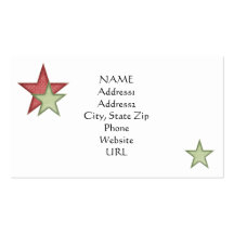 KRW Happy Santa Holiday Custom Business Card