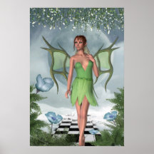 KRW Moonlit Dreams Fairy Fantasy Art Print