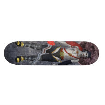KRW Prince of Darkness Vampire Custom Skate Board