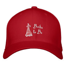 KRW Rub Red Bride to Be Baseball Cap