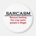 KRW Sarcasm Funny Joke Refrigerator Magnet