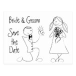 KRW Save the Date Custom Wedding Card Postcard