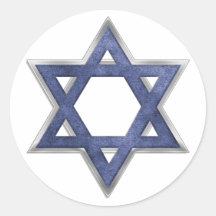 KRW Star of David 3 Inch Sticker