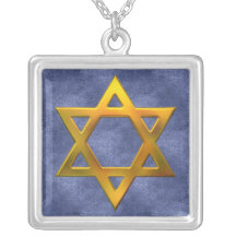 KRW Star of David Sterling Silver Necklace