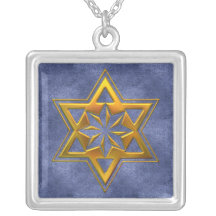 KRW Star of David Sterling Silver Necklace