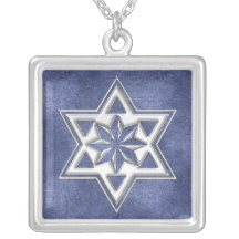 KRW Star of David Sterling Silver Necklace