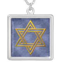 KRW Star of David Sterling Silver Necklace