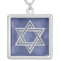 KRW Star of David Sterling Silver Necklace