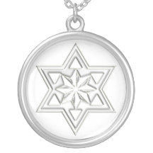 KRW Star of David Sterling Silver Necklace