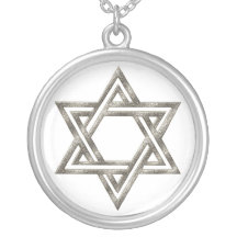 KRW Star of David Sterling Silver Necklace