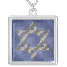 KRW Star of David Sterling Silver Necklace