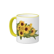 KRW Sunflowers Coffee Mug