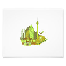 kuala lumpur green city image.png photo print