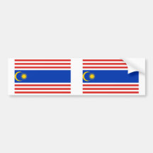 Kuala Lumpur Malaysia, Macedonia Bumper Sticker