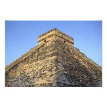 Kukulcan Temple or Castillo Castle) in Photo Art