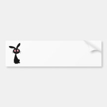 Kuro Bunny I Bumper Sticker