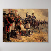 Kutuzov at Borodino Print