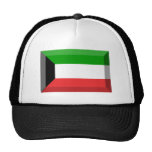 Kuwait Flag Jewel Trucker Hats