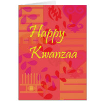 Kwanzaa Card Melon
