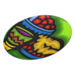 Kwanzaa food plate