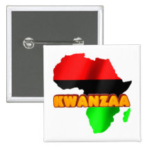 Kwanzaa Pinback Button