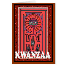 Kwanzaa , ttribal design cards