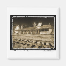 L&N Passenger Depot Fridge Magnet