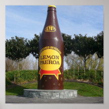 L&P Bottle, Paeroa Print