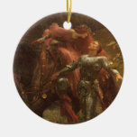La Belle Dame sans Merci by Sir Frank Dicksee Christmas Ornaments