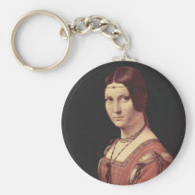 La belle ferronnière keychains