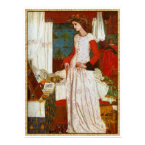 La Belle Iseult  ~  William Morris posters