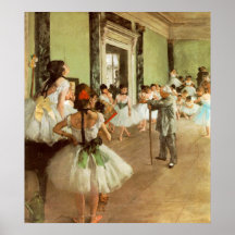 La Classe de Danse by Edgar Degas Print