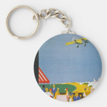 La Cote Basque Par Avion Key Chains