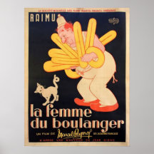 La Femme Du Boulanger Poster