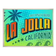 LA JOLLA POST CARDS