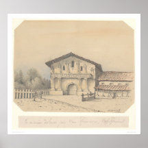 La Mission Delores, San Francisco, CA (1205) Poster