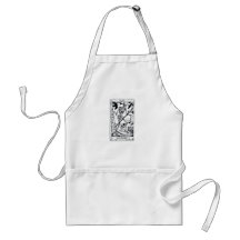 La Mort Tarot Card Aprons