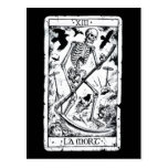 La Mort Tarot Card Post Card