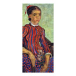 La Mousme By Vincent Van Gogh Rack Card Template