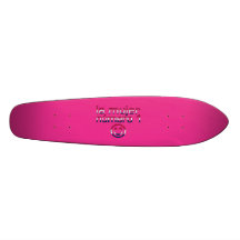 La Mujer Número 1 in American Flag Colours Skateboard Deck