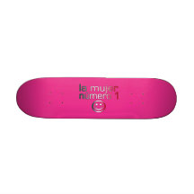 La Mujer Número 1 - Number 1 Wife in Mexican Skate Board Deck