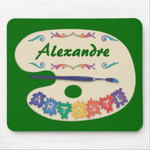 La Palette de l'Artiste Tapis De Souris