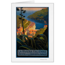 La Riviera Italienne Greeting Cards