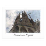 La Sagrada Familia in Barcelona Spain Post Cards
