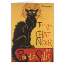 La tournée du Chat Noir Cards